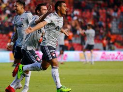 El paraguayo anotó el segundo tanto del encuentro ante Gallos. MEXSPORT