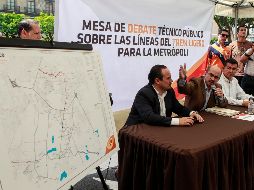 Llevar el tren eléctrico a Tlajomulco ha sido por largo tiempo un proyecto de Enrique Alfaro y su grupo político. EL INFORMADOR/Archivo