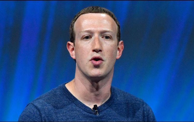 Zuckerberg informa que las actividades serán transmitidas ya sea por redes sociales o en medios de comunicación. AFP / ARCHIVO