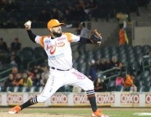 Martín finalizó el rol regular de esta temporada con un triunfo y dos derrotas y nueve salvamentos. TWITTER/@charrosbeisbol