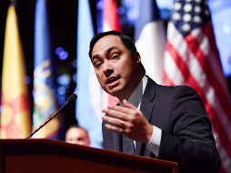 El integrante de la Cámara de Representantes por Texas Joaquín Castro tomó posesión como nuevo presidente del grupo que reúne a los congresistas demócratas de ascendencia hispana. AFP / N. Kamm