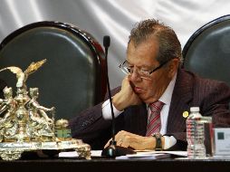 Porfirio Muñoz Ledo, defendió la postura del gobierno y sostuvo que México nunca se ha permitido la injerencia en otro país y jamás se debe de opinar sobre las elecciones de otra nación. NTX / F. Estrada