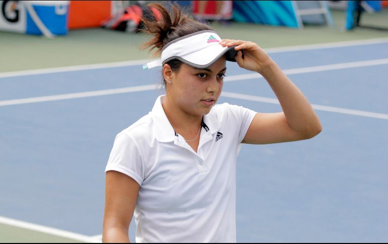 Renata Zarazúa es la mejor ubicada en el ranking de la WTA de las tenistas mexicanas. ARCHIVO / EL INFORMADOR
