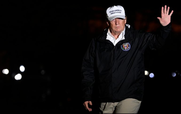 Donald Trump estuvo en McAllen, Texas, para incentivar su proyecto del muro. AP/S. Walsh