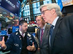 El NYSE Composite cede 50.57 puntos, al colocarse em 11 mil 788.74 unidades. FACEBOOK / NYSE