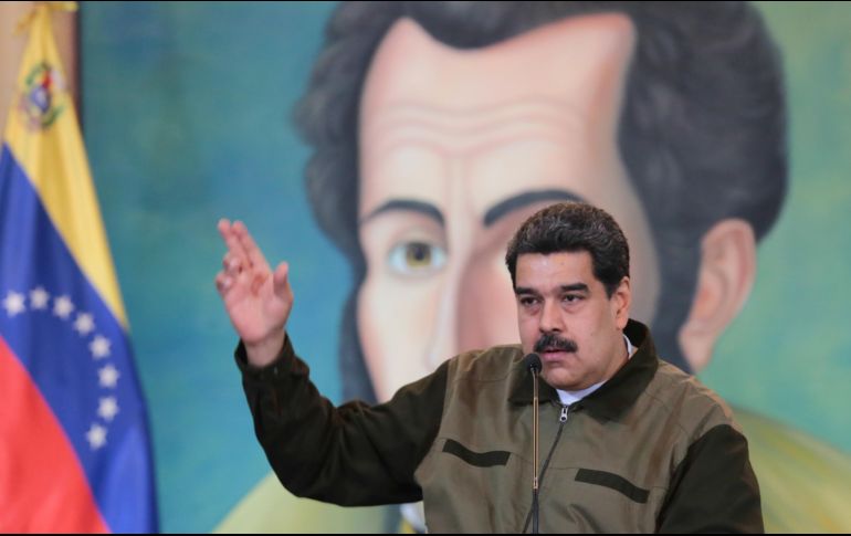 Maduro insistió en que las acciones encabezadas por Juan Guaidó constituyen un intento de desestabilizar a su nuevo Gobierno. AFP / Presidencia de Venezuela