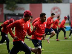El aporte de Alan Pulido y Alexis Vega será fundamental en el duelo donde Chivas busca mantener su buena racha de visitas a La Máquina. EL INFORMADOR / F. Atilano