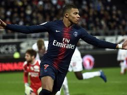 El PSG, líder del campeonato francés, tiene 13 puntos de ventaja sobre el Lille, segundo lugar general. AFP/F. Lo Presti