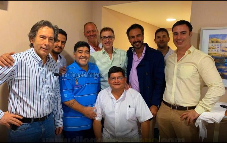 Maradona agradeció al cuerpo médico que llevó a cabo la intervención quirúrgica. INSTAGRAM/@Maradona