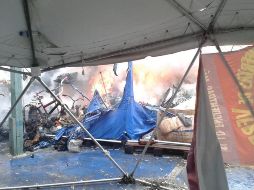 Hasta ahora, se desconoce el motivo del incendio. TWITTER / @DUCDMX