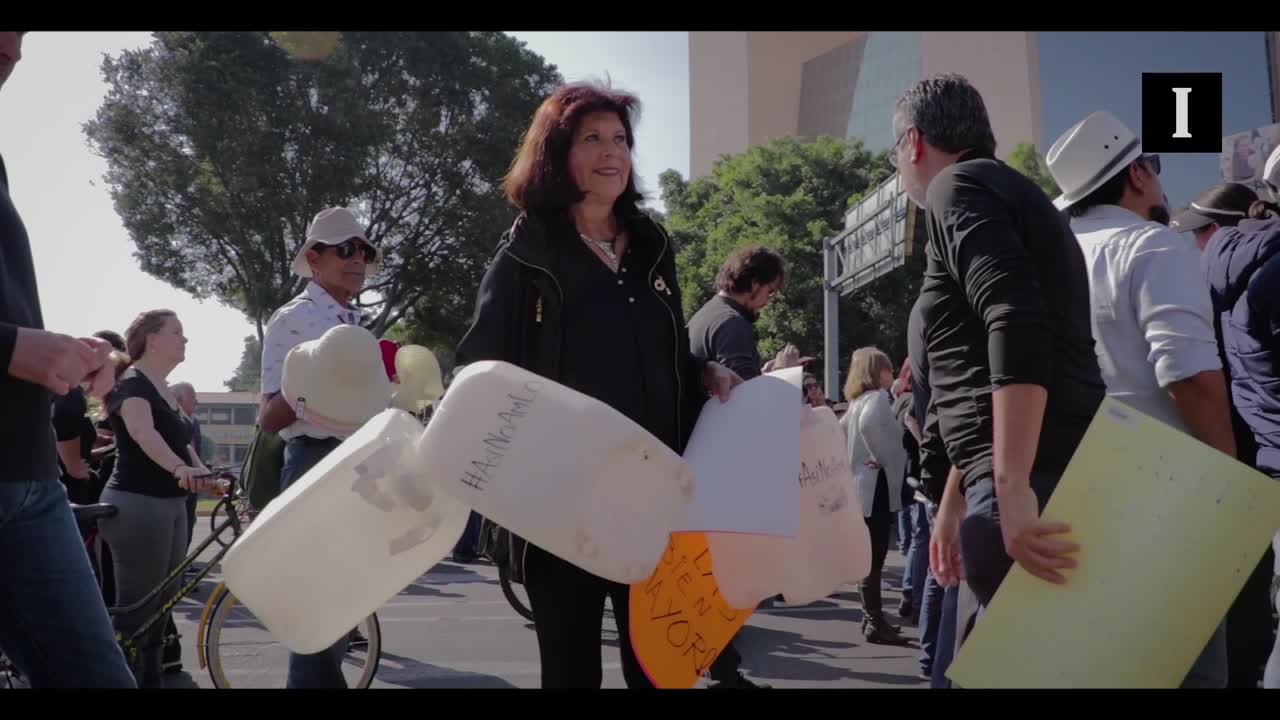 Protestan en La Minerva contra el desabasto de gasolina