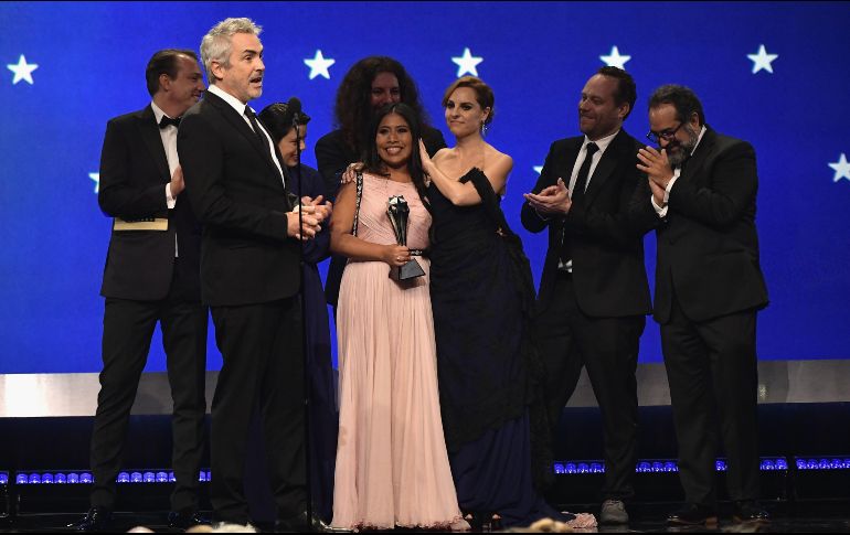 Alfonso Cuarón se alza con cuatro galardones en la ceremonia de los Critic's Choice Awards. AFP / M. Winkelmeyer