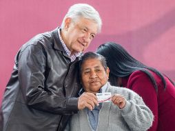 López Obrador detalló que ya se cuenta con un presupuesto de 100 mil millones de pesos para la realización del programa durante 2019. NOTIMEX/J. Pazos