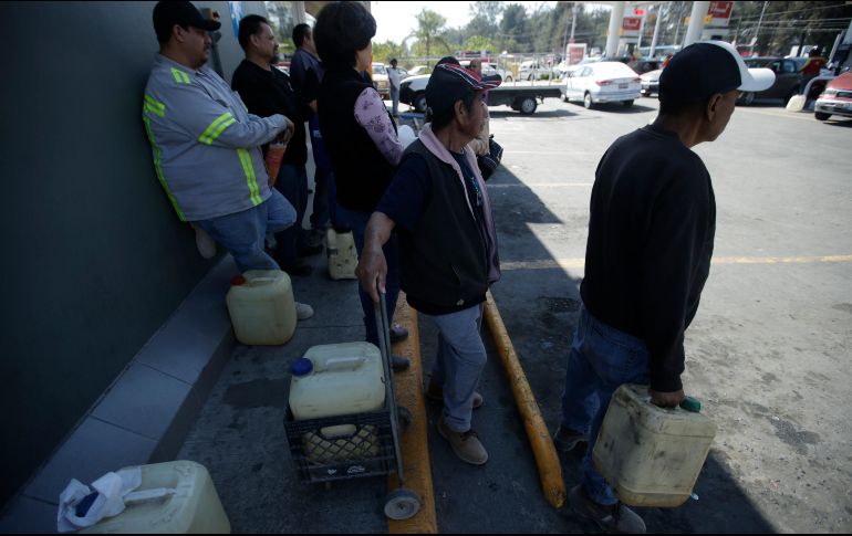 La SSP hizo un llamado a la ciudadanía a no almacenar combustible al interior de las viviendas. EL INFORMADOR / ARCHIVO