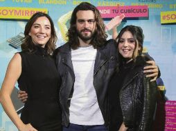 Parte del elenco presenta a los tapatíos la comedia próxima a estrenarse. EL INFORMADOR / E. Barrera