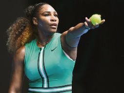 Serena Williams no fue exigida en su debut en el Abierto de Australia. AFP / P. Crock