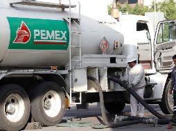 Andrés Manuel López Obrador aclara que no hay riesgo de quedarnos sin combustible. EFE / F. Guasco