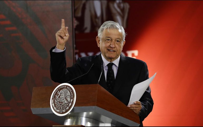 López Obrador reitera que aquellos servidores públicos que tengan procesos penales abiertos continuarán hasta que la autoridad decida en su favor o en contra. NTX / A. Monroy