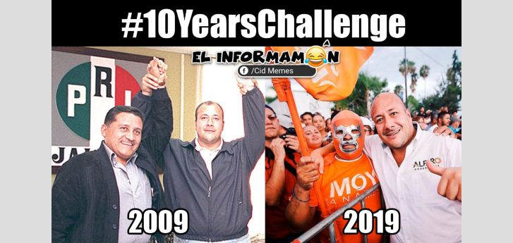 Enrique Alfaro #10YearsChallenge 2