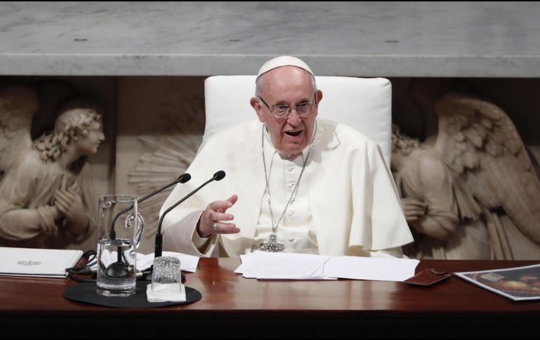El Papa Francisco señaló que es urgente encaminarse a una nueva perspectiva ética universal. EFE/ARCHIVO