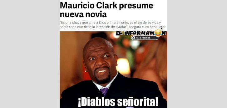 La novia de Mauricio Clark