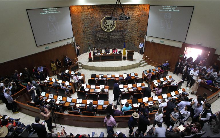 En el caso del nombramiento del titular del Órgano Interno de Control de la Secretaría Ejecutiva del Sistema Estatal Anticorrupción, la diputada refirió que aún no definen el trámite que le darán. EL INFORMADOR/ ARCHIVO