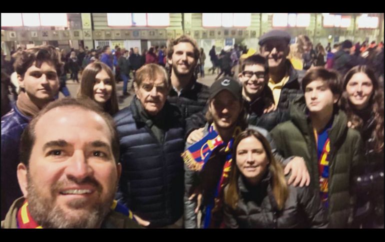 La familia Gómez, en España.