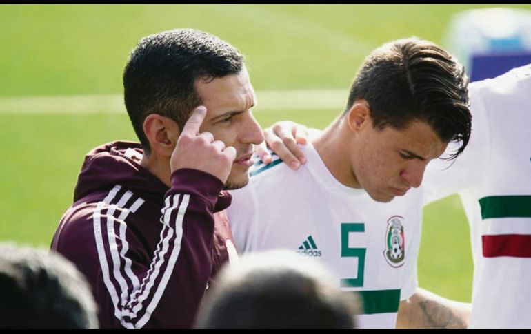 Antes del arranque del juego contra Dinamarca, Jaime Lozano pidió mente fría a sus jugadores, que perdieron por una desatención. @MISELECCIÓN