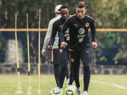 El colombiano toma ritmo con las Águilas. @CLUBAMERICA