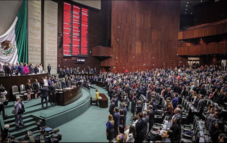 La Cámara de Diputados aprobó la minuta para conformar la Guardia Nacional; Andrés Manuel pide al Senado que se contemplen otros temas que fueron eliminados en la aprobación. SUN / J. Reyes