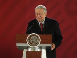 La agenda del nuevo gobierno, explica el Presidente, es combatir la corrupción, crecimiento económico, bienestar para el pueblo, paz y tranquilidad. NTX / O. Ramírez