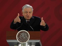 López Obrador señaló que este asunto ya se está revisando para conocer las responsabilidades y los inculpados. NTX / O. Ramírez