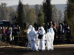  Por la mañana, el terreno donde ocurrió el siniestro lucía con cuerpos calcinados y para las 11:00 horas quedó completamente despejado. NTX/ A. Monroy