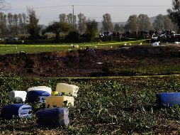 Para recibir información, en el lugar del siniestro han acudido cientos de personas que buscan a sus familiares desaparecidos que pudieran encontrarse en el área donde ocurrió la explosión. NTX / A. Monroy