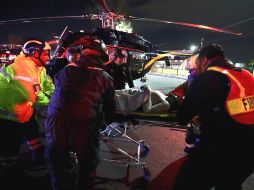 De los 34 heridos que fueron atendidos ayer en un centro médico regional de Hidalgo, al momento dos personas han fallecido y 31 permanecen en estado grave. SUN/ V. Rosas