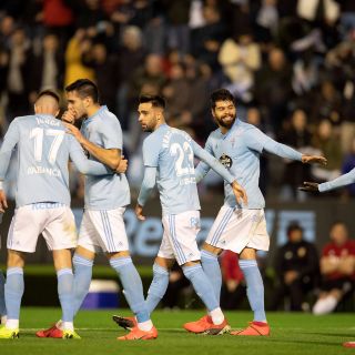 Néstor Araujo anota con el Celta ante el Valencia