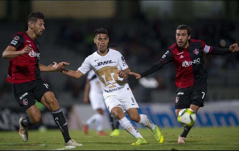 Los Rojinegros se impusieron por 1-0 en Copa a los felinos el pasado martes 8 de enero. MEXSPORT/ARCHIVO