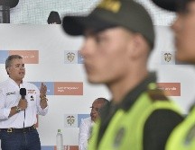 Este sábado, Duque volvió a pedir a Cuba que entregue a los negociadores del ELN presentes en su territorio desde que iniciaron conversaciones de paz. EFE / Presidencia de Colombia