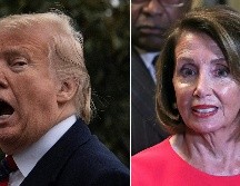 Trump llegó al extremo de pedirle a Pelosi que limpiara las calles de San Francisco, donde reside. AFP /
