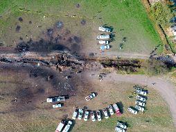 La explosión de una toma clandestina en Hidalgo ha dejado hasta al momento 79 muertos. AP / A. Triboulard