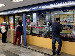 Durante enero incrementan los empeños que es una de las formas que encuentran las personas para resolver el desgaste económico, y enfrentar el aumento de precios. EL INFORMADOR / ARCHIVO