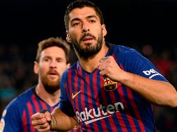 El delantero ha tardado solo 223 partidos en alcanzar esa quinta posición histórica entre los goleadores del club; la clasificación histórica de goleadores del Barcelona la lidera Lionel Messi, con 577 tantos. AFP / J. Lago