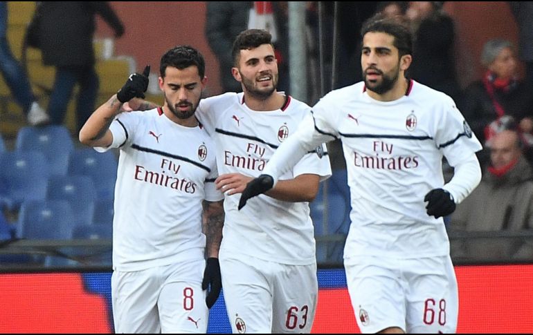 Milan continúa con el sueño de regresar a la Champions League tras estar cinco años ausente. EFE / L. Zennaro