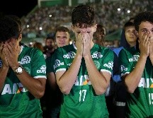 El 28 de noviembre de 2016, el avión donde viajaba el club Chapecoense de Brasil se estrelló en Colombia; en el hecho fallecieron 71 personas, entre ellos, 19 jugadores. MEXSPORT / ARCHIVO