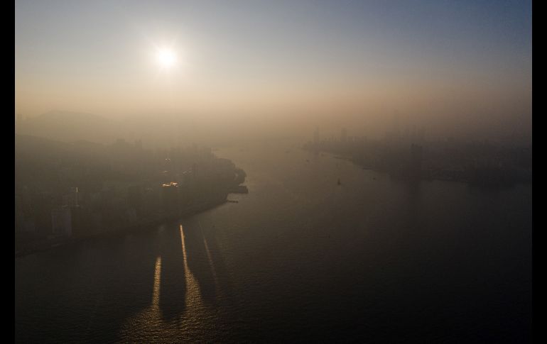 Hong Kong  cuenta con más de 260 islas, la península de Kowloon y otros territorios en el continente. AFP/D. de la Rey