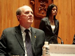 El 31 de marzo, Miguel Ángel Navarro Navarro concluye la gestión iniciada por Tonatiuh Bravo Padilla. EL INFORMADOR/Archivo