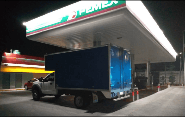 La gasolinera, que recibió su último abastecimiento por parte de Pemex en 2017, se encuentra en la colonia San Andrés. ESPECIAL