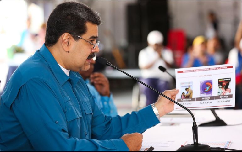 El gobierno de Maduro inició en abril de 2017 el proceso de dos años para salir de la OEA. EFE / ARCHIVO