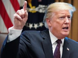 Trump exige a China que respete el derecho de propiedad intelectual. AFP/M. Ngan