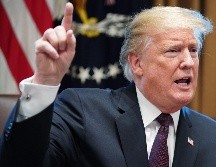 Trump exige a China que respete el derecho de propiedad intelectual. AFP/M. Ngan
